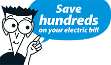Save Hundreds on your electric bill