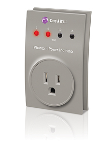Save A Watt&trade; Phantom Power Indicator