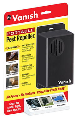 Vanish Portable Pest Repeller Package