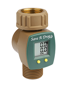 Save A Drop Brass Water Meter